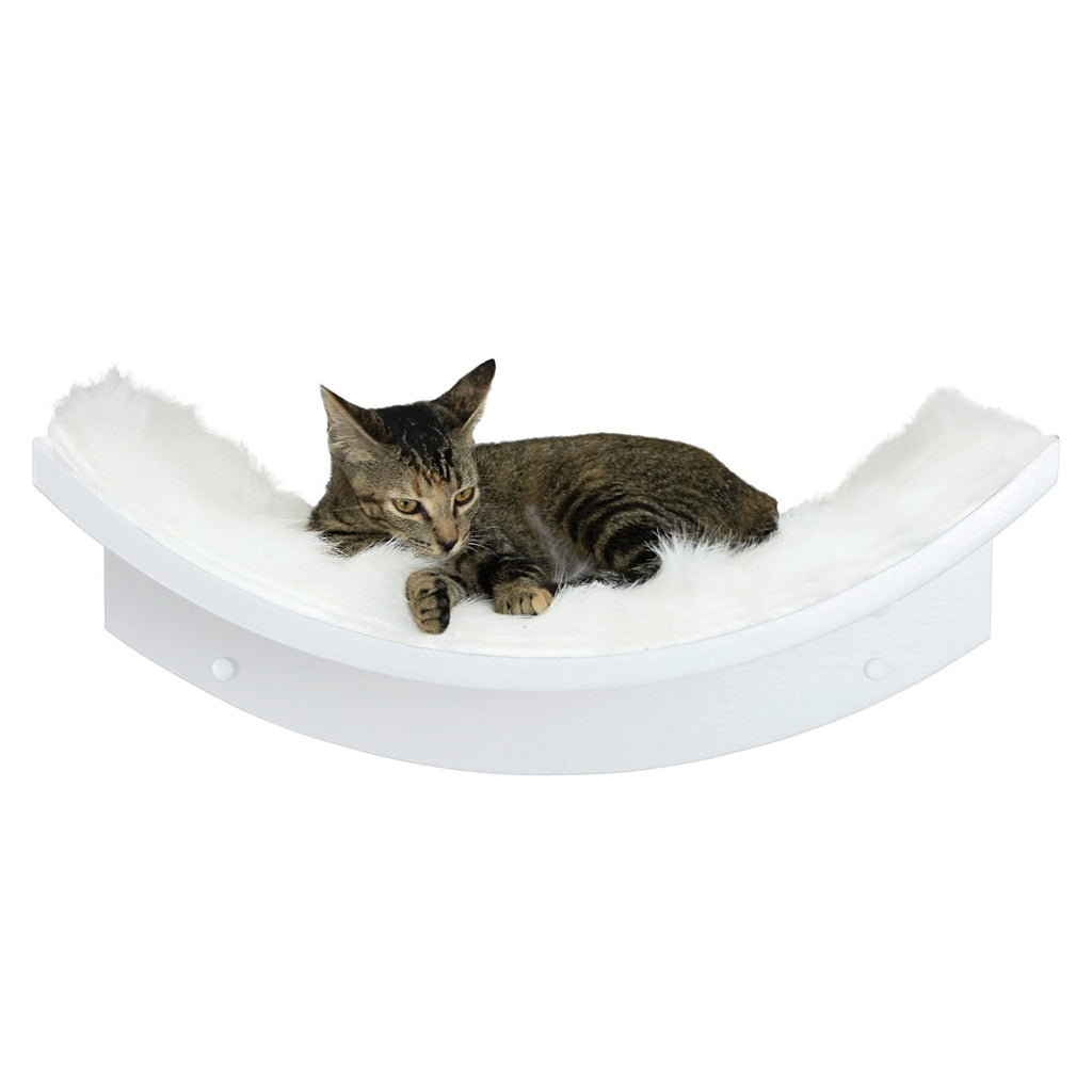 Refined Feline Lotus Leaf Cat Shelf S704442