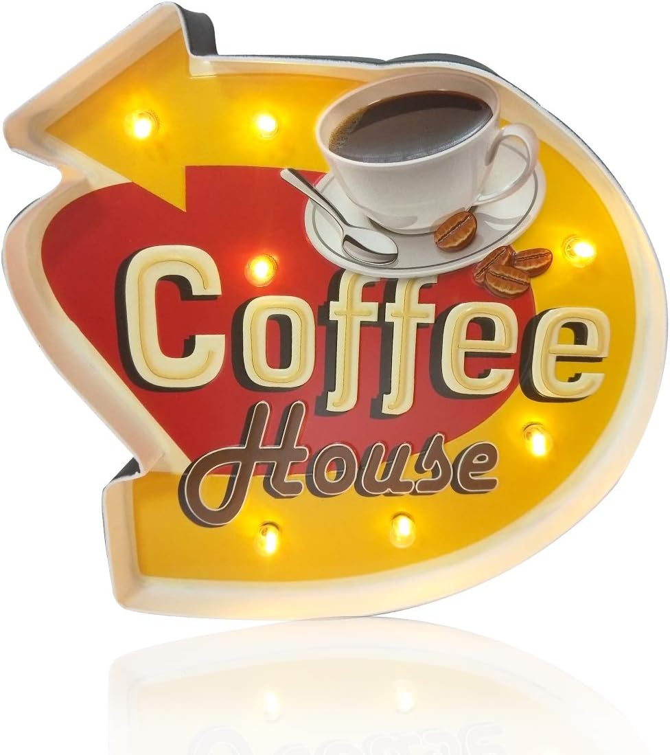 Metal Coffee Wall Hanging Pack of 2 M6989