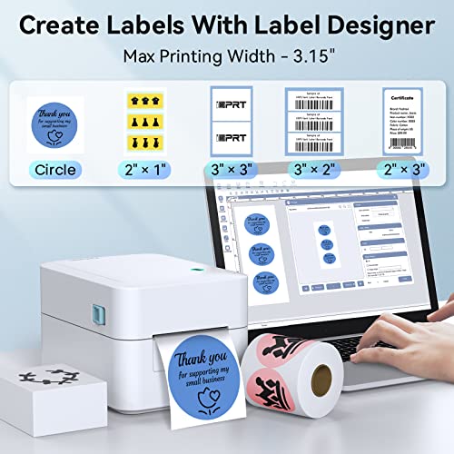 Thermal Barcode Printer with Bluetooth & USB Connection A58457