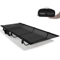 31.5" Extra Wide Camping Cot with Breathable Mesh Fabric X1590
