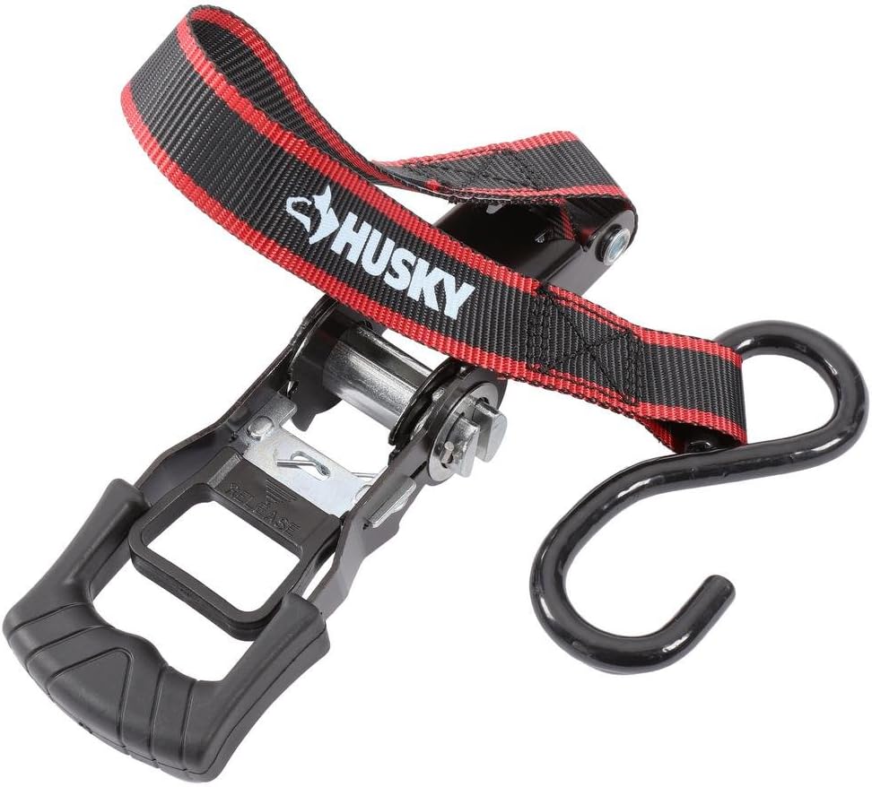 12 FT x 1 IN Ratchet Tie-Downs 4 Pack Z671