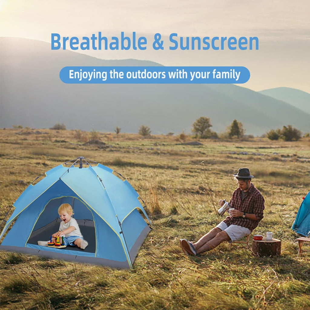 2-3 Person Waterproof Pop Up Camping Tent A78652
