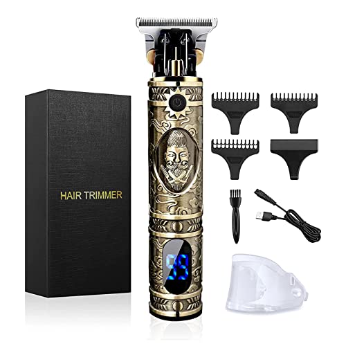 Professional Cordless Hair Clippers with LCD Display E210924