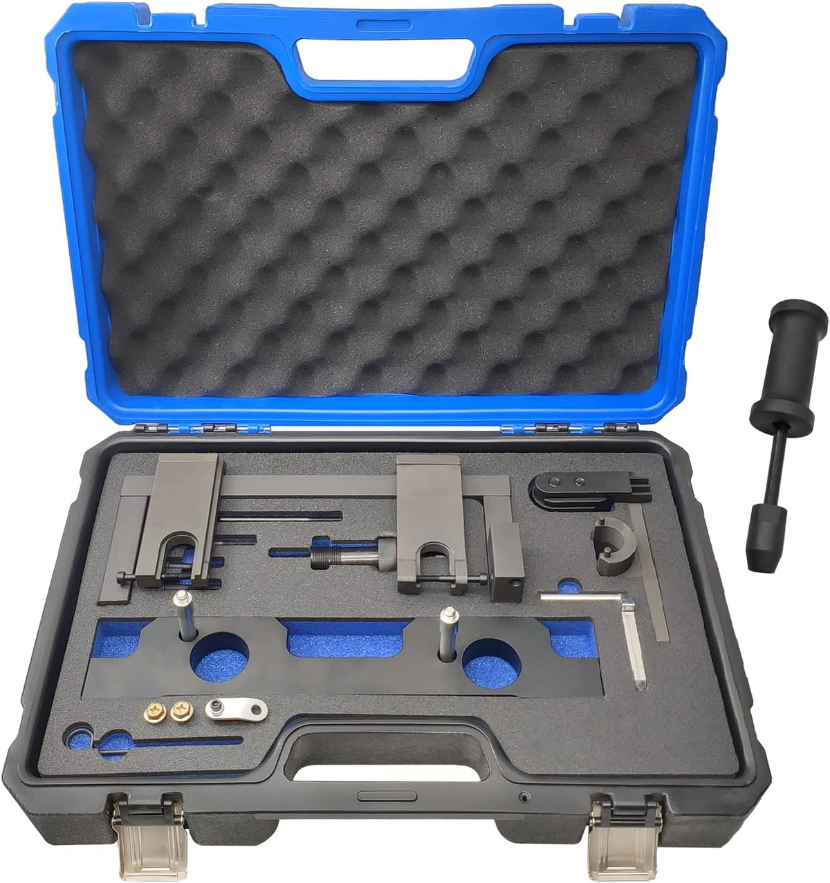 Camshaft Timing Locking Tool Kit with Flywheel Holder and Oil Seal Repair Kit E384
