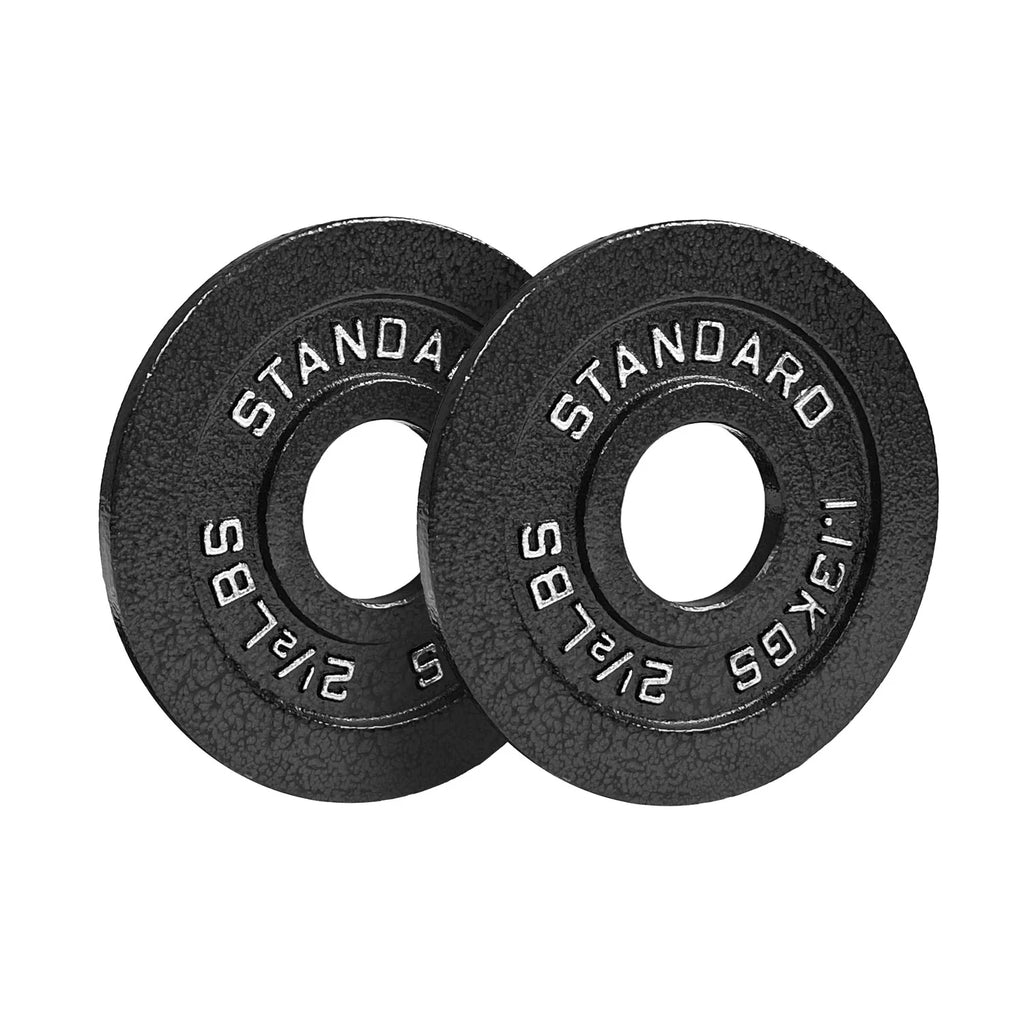 2.5lb Pair Steel Olympic Plates Y906615