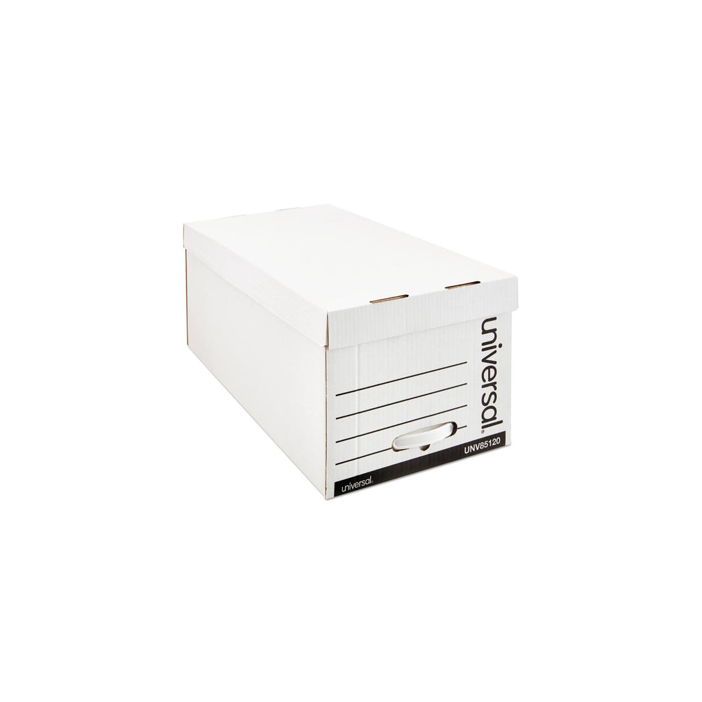 White Fiberboard Storage Box Drawer Files A411158