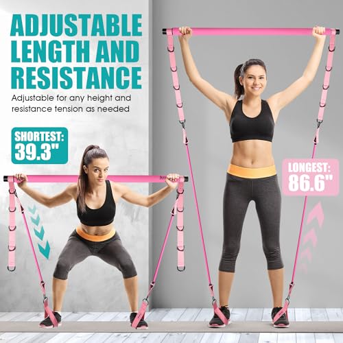 Pilates Bar Kit with Resistance Bands B8648