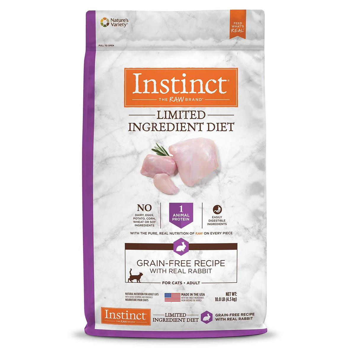 Limited Ingredient Grain-Free Rabbit Dry Cat Food K126348