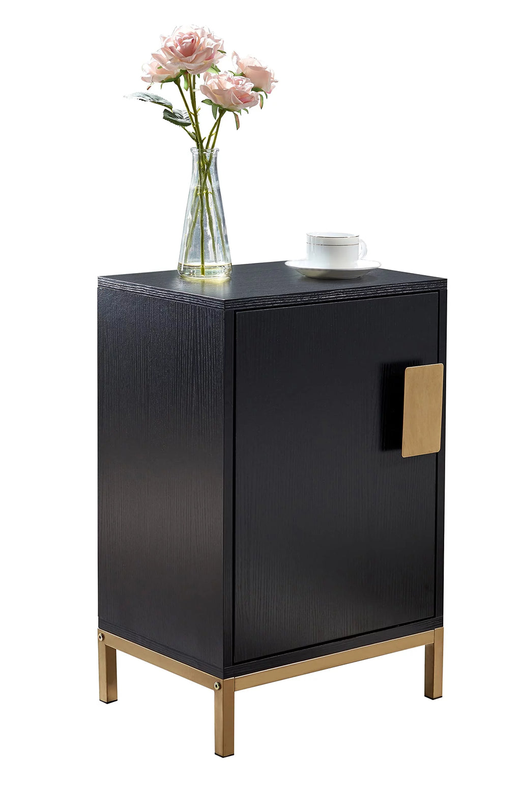Wood Accent Cabinet Side Table X14970