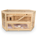 3-Tier Fir Wood Hamster Cage V477