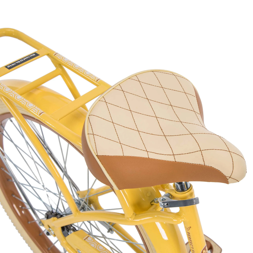 Yellow 26 Inch Cruiser Bike A418538