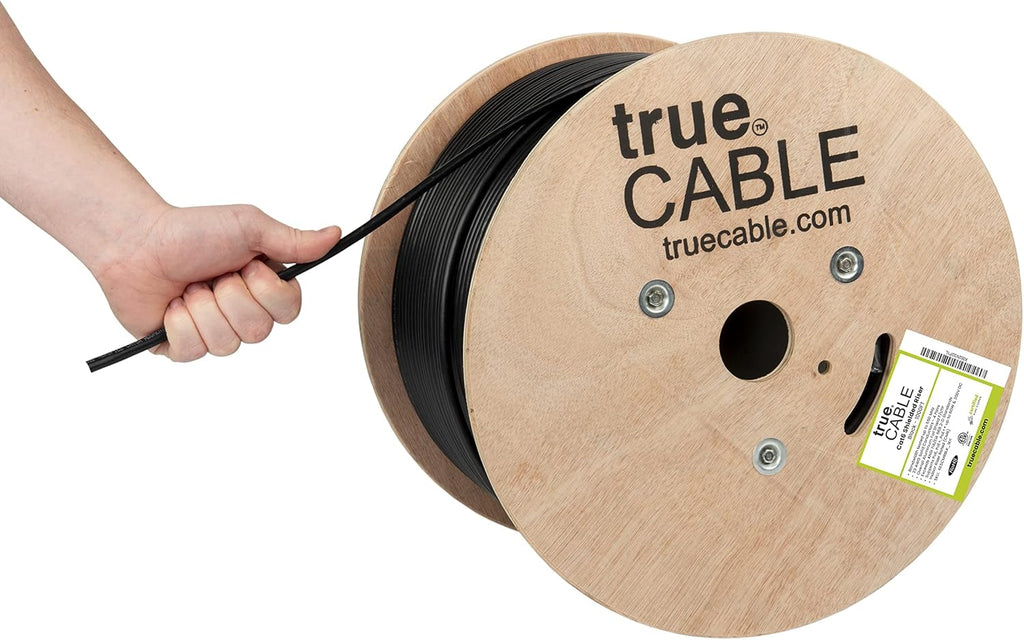 1000ft Red 23AWG Solid Bare Copper Bulk Ethernet Cable J697