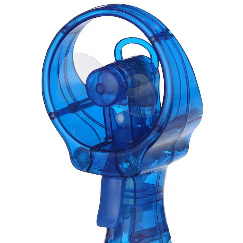 3 in. Water Misting Personal Fan in Blue K74953