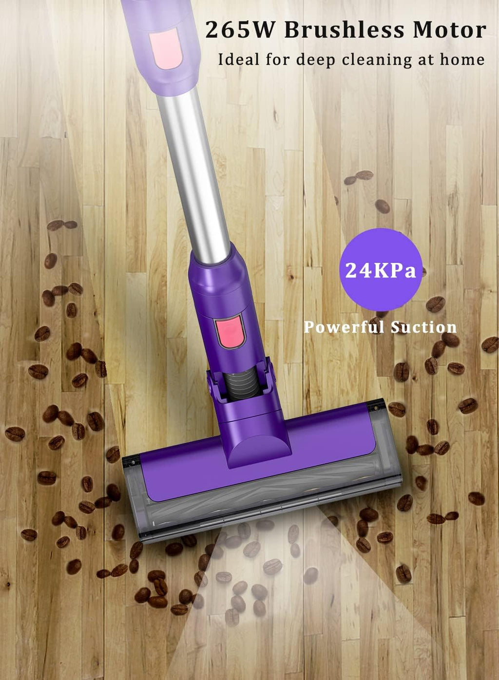 Stick Vacuum Cleaner with Detachable Battery O8215