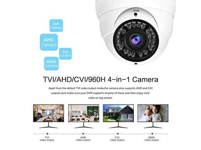 Dome Security Camera 2.8mm-12mm Varifocal Lens 100ft Q5751