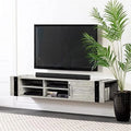 Floating TV Entertainment Center with Drawers and Storage Shelves A732060