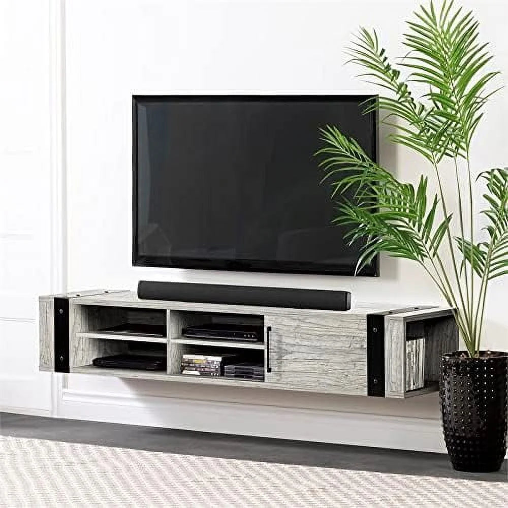 Floating TV Entertainment Center with Drawers and Storage Shelves A732060