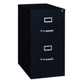 Black 2 Drawer Vertical File Cabinet R382