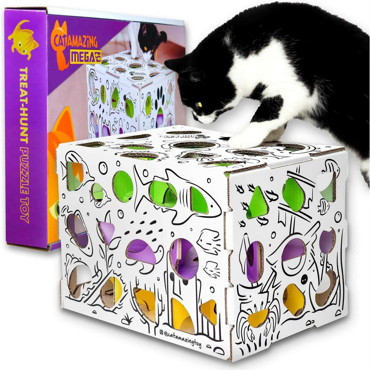 Cat Treat Puzzle Box L270780