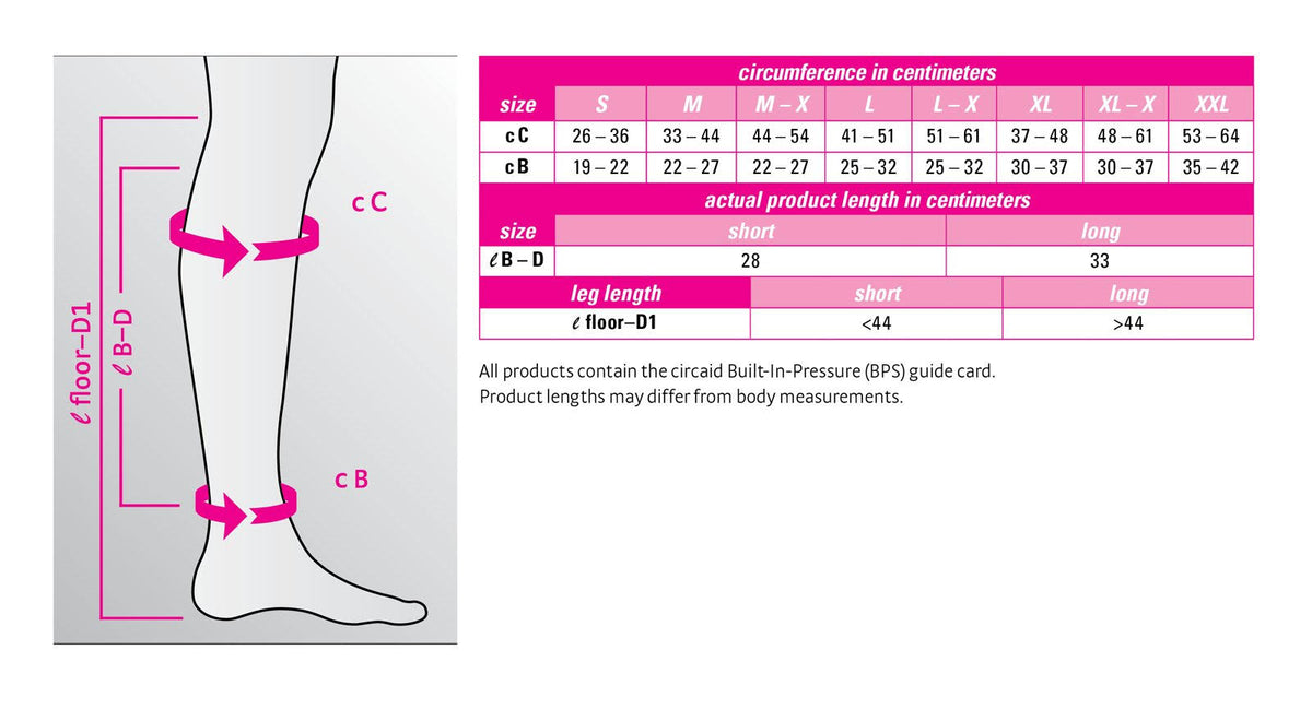 Medium Long Beige Compression Wrap B457