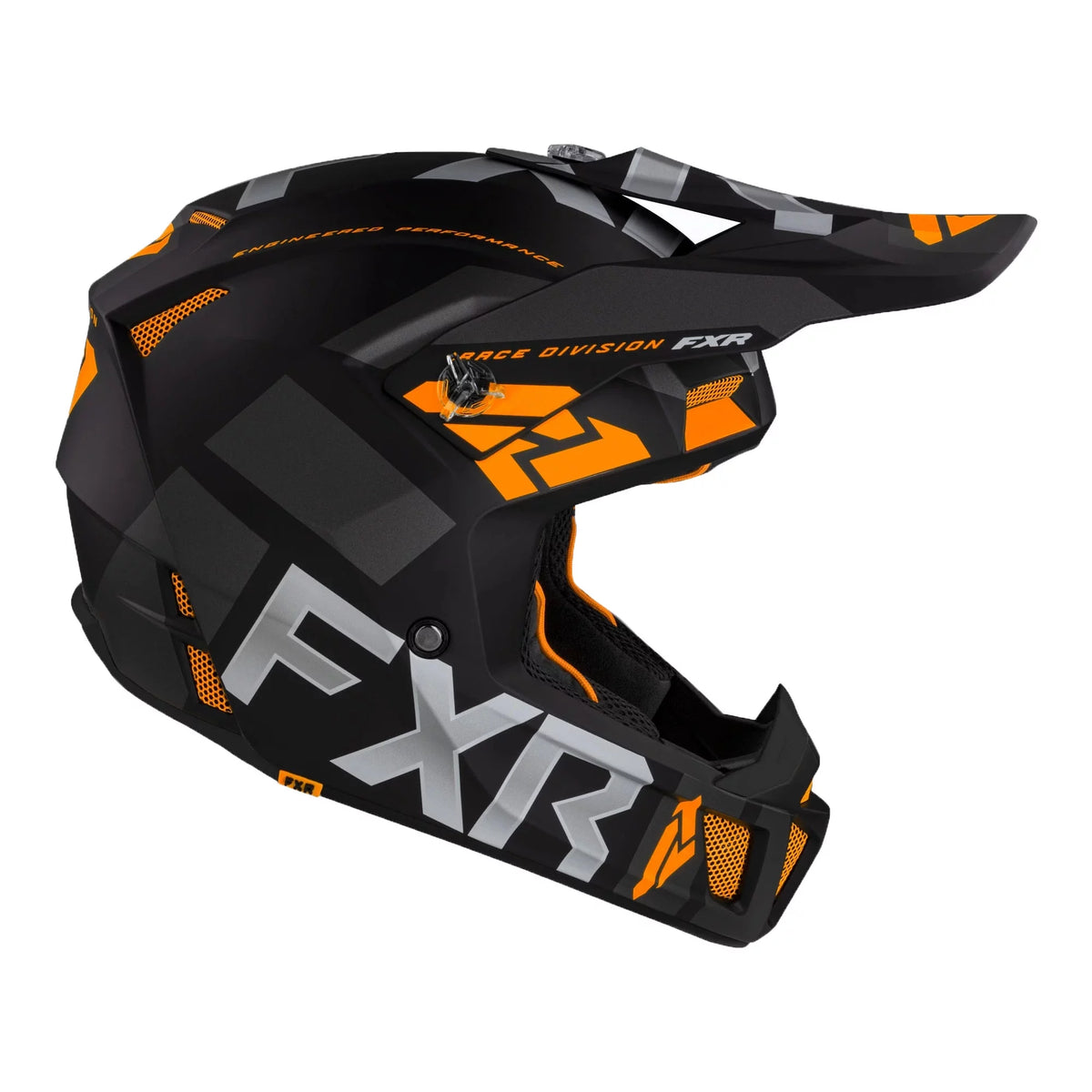 Black Orange Small Open Face Helmet G121791