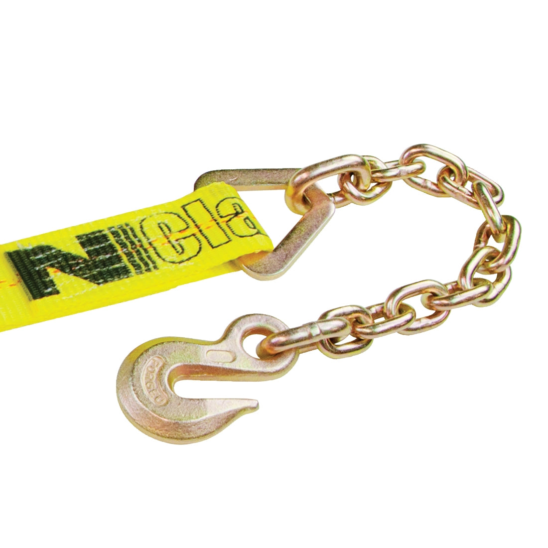 Classic Yellow 4 Pack Car Tie Down Chain Anchors Flat Bed Side Rail N73130