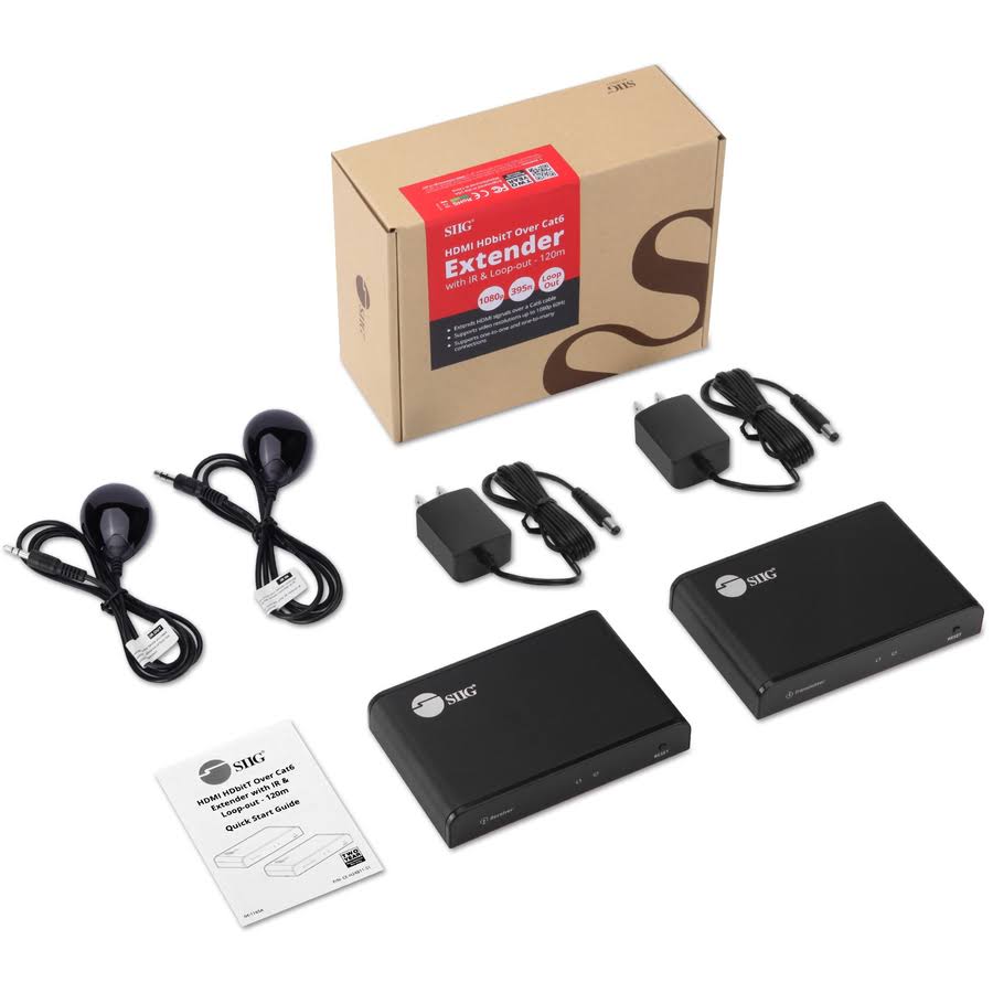HDMI Over Cat6 Extender with IR and Loop-out A8884