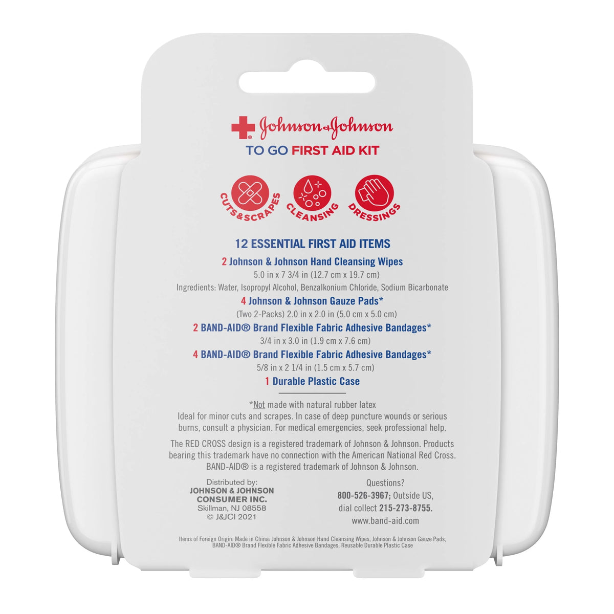 First Aid Travel Kit, 12 pieces T72488