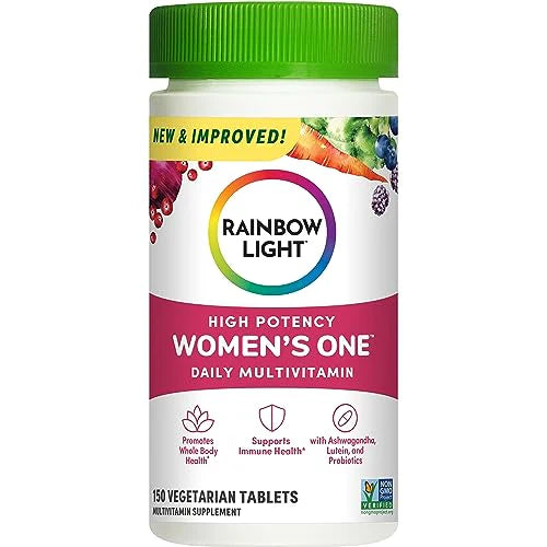 Womens Multivitamin with Vitamin C, Biotin and Ashwagandha, Vegetarian, 150 Count D842714