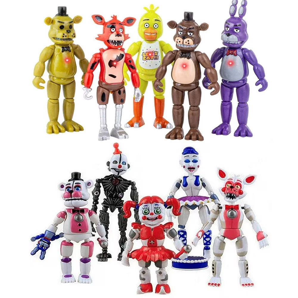 10Pcs Movable Action Figures C1435