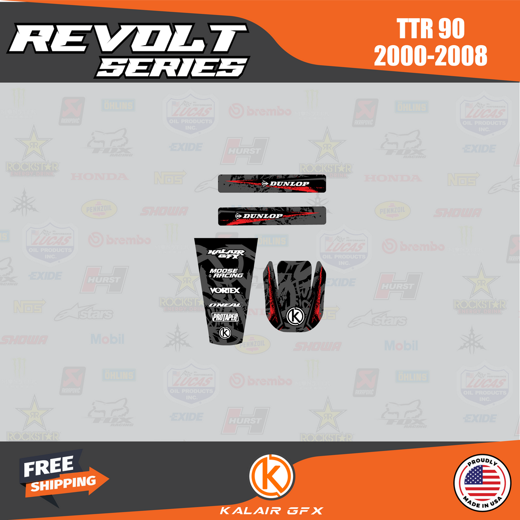 GFX Graphics Kit for Yamaha TTR90 S870