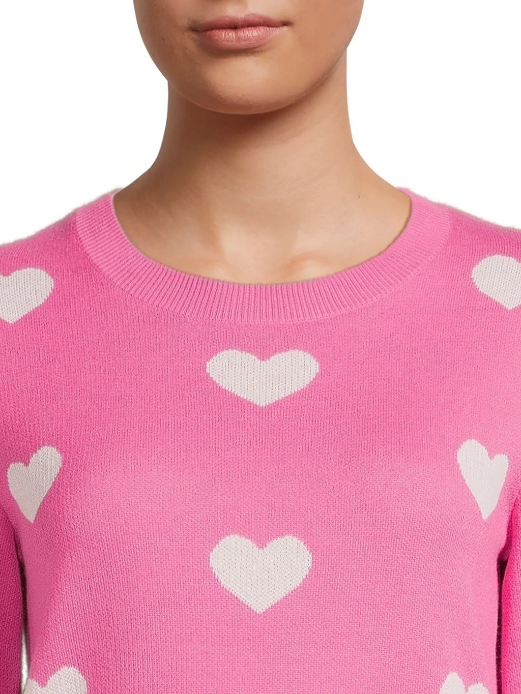 Print Crew Neck Sweater V18782