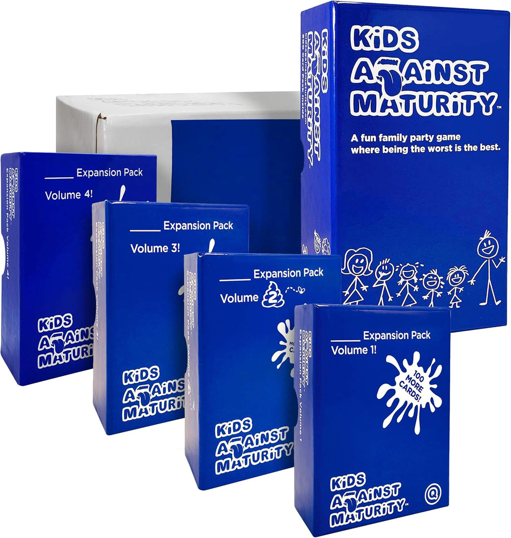 Card Game for Kids and Families, Combo Pack with Expansion #1 #2 #3 and #4 Pack of 2 L559850