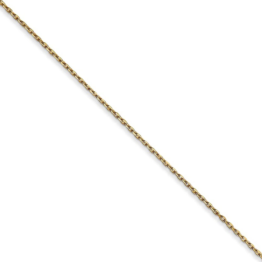 14k Yellow Gold Ruby Necklace N706462