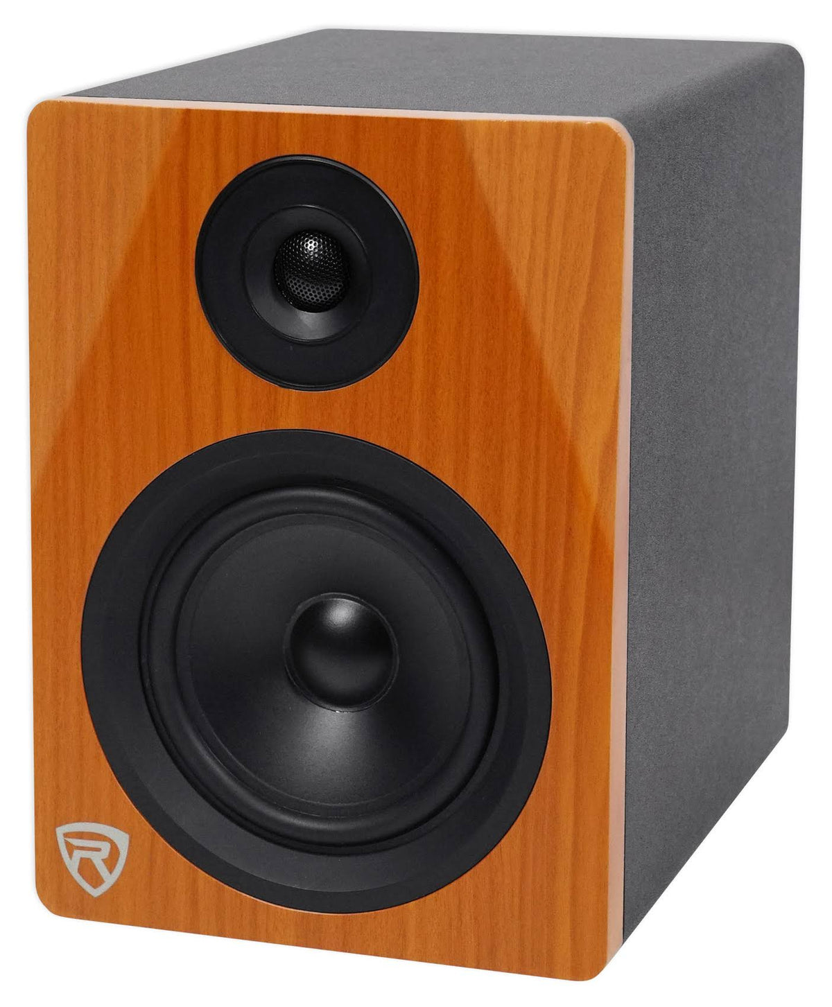 300W Dual Active Studio Monitors with Stands Headphones Mic Y678
