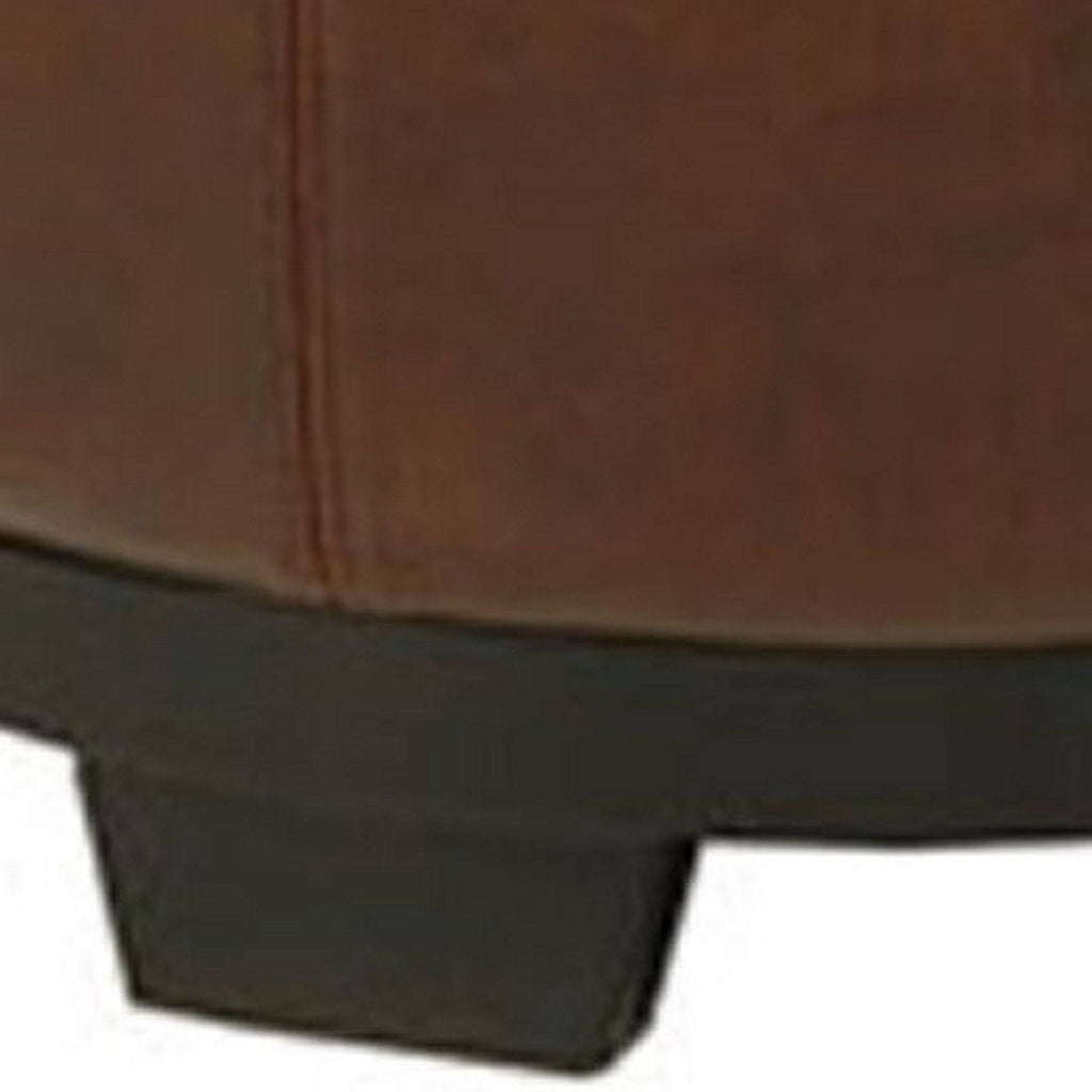 Round Storage Tray Ottoman H751