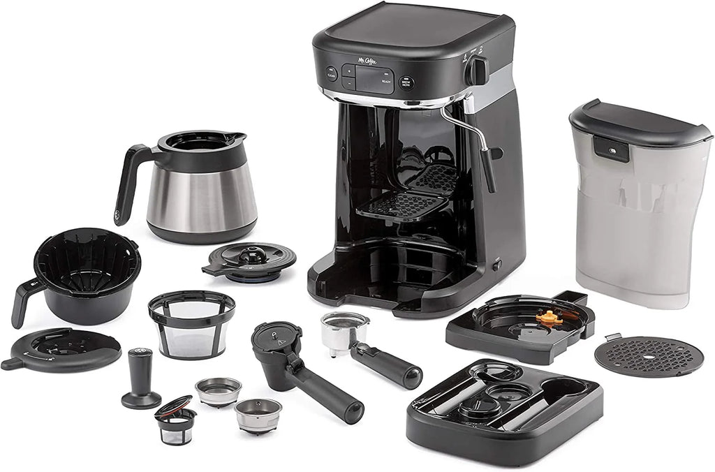 10-Cup Thermal Carafe Coffee Maker and Milk Frother X992329