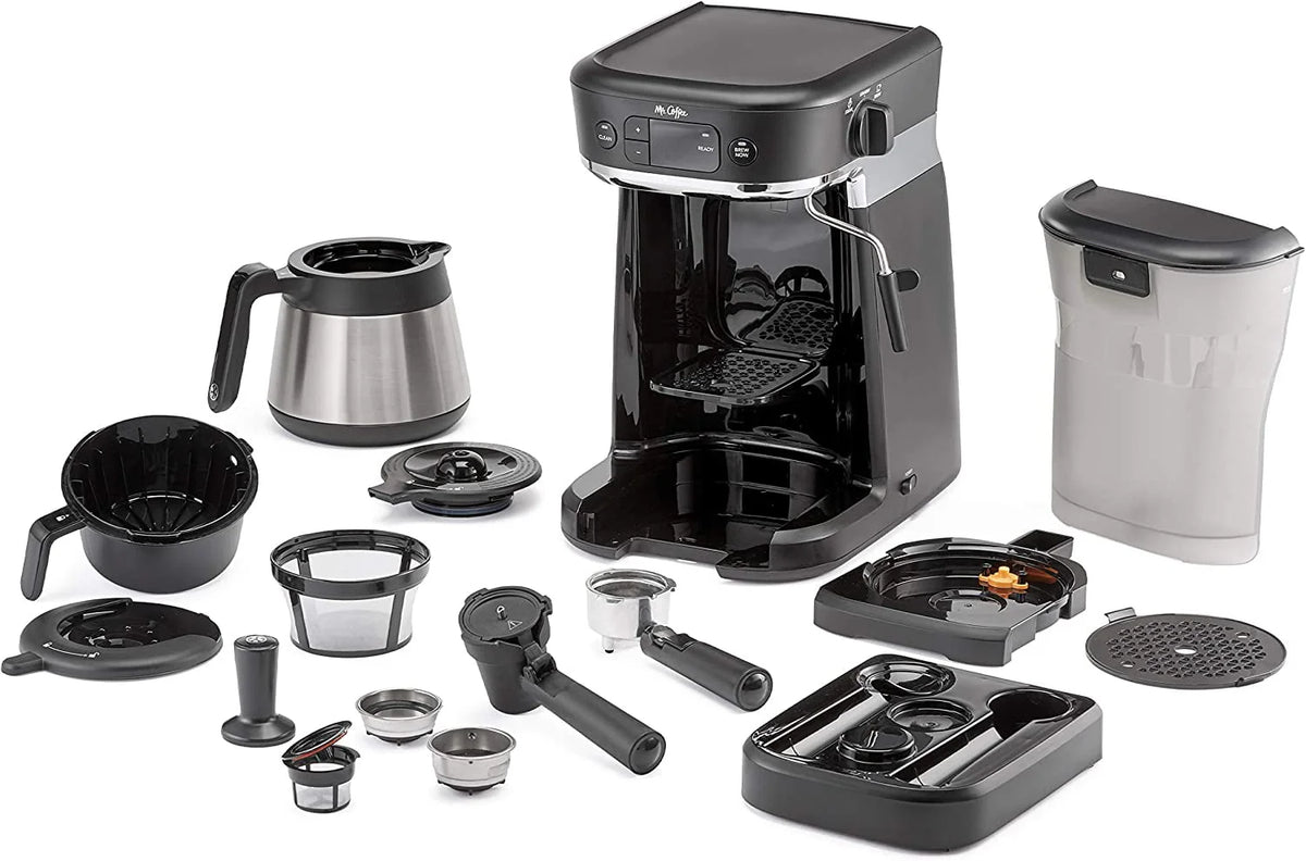 10-Cup Thermal Carafe Coffee Maker and Milk Frother X992329