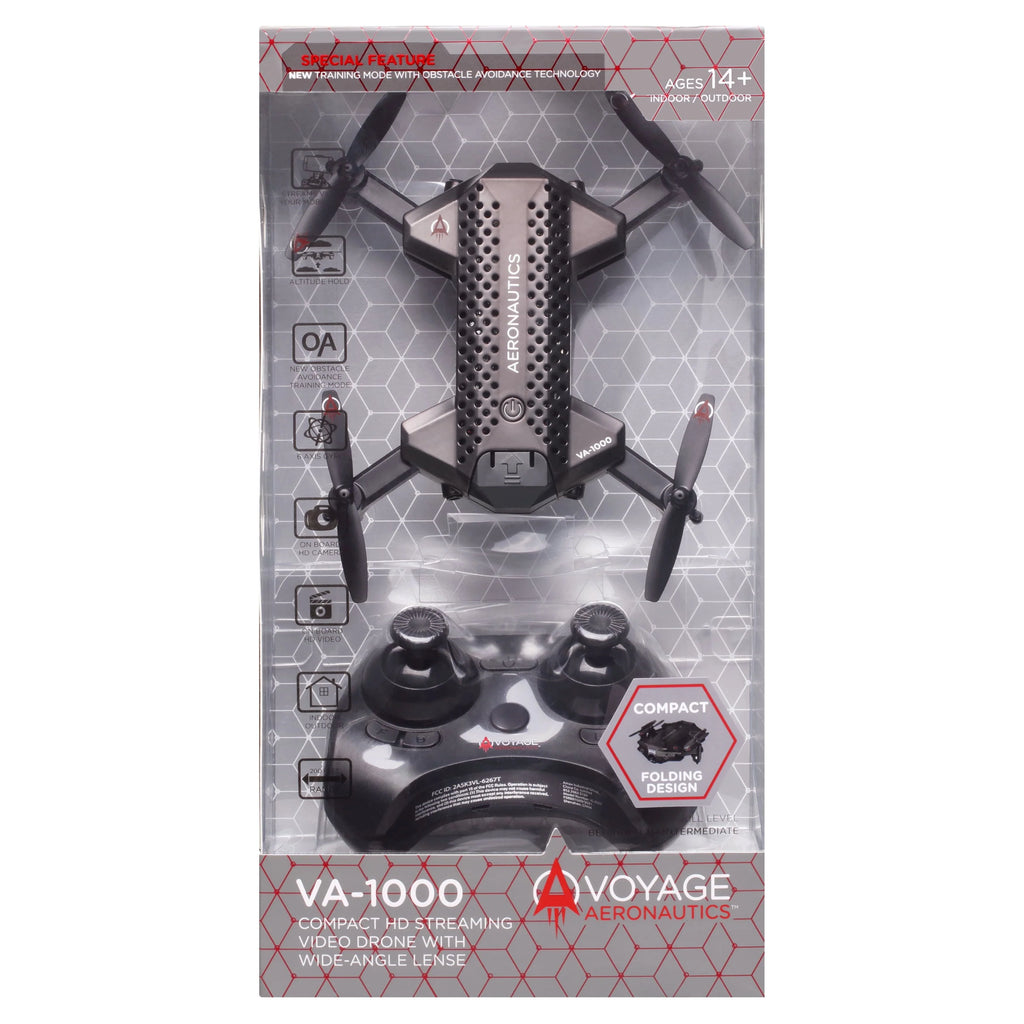 Black 7 inches Wide-Angle Lens Streaming Drone T133