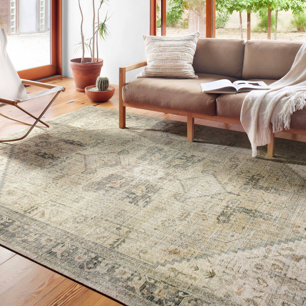 Persian Distressed Vintage Area Rug G999