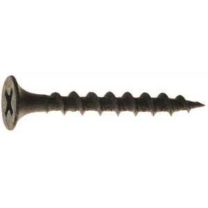 #8 x 2-1/2 in. Phillips Bugle Head Coarse Thread Black Phos Drywall Screw F511000