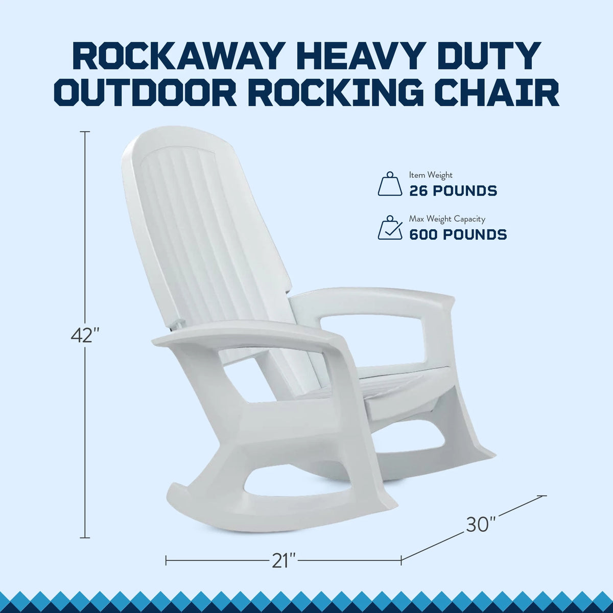 Plastic Rocking Chair K91230