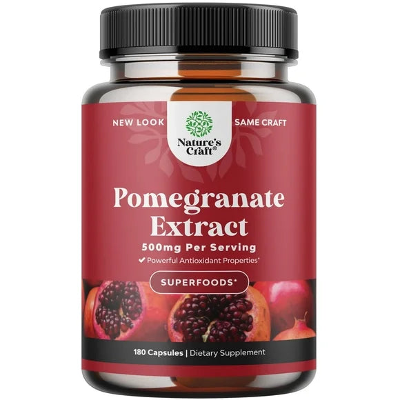 Pomegranate Extract Polyphenols Supplement 180ct F95714