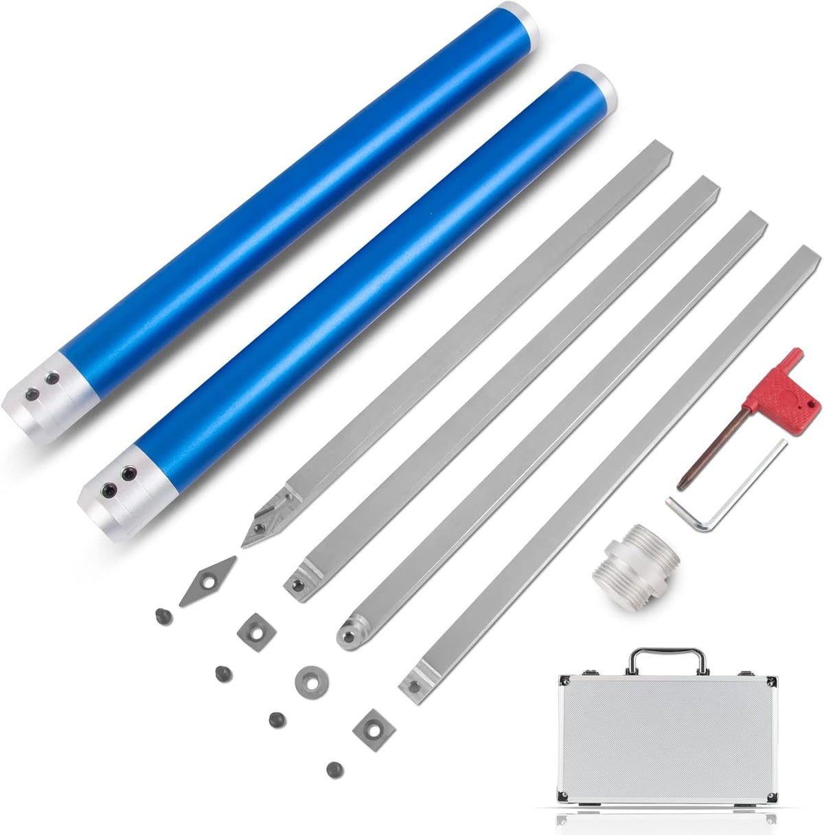 Carbide Lathe Turning Tools with Interchangeable Handle and Diamond Inserts Y4621