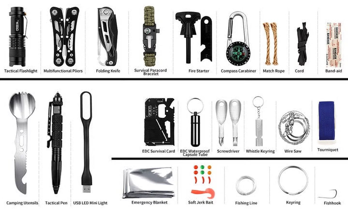 Emergency Survival Gear Kit Set L5404