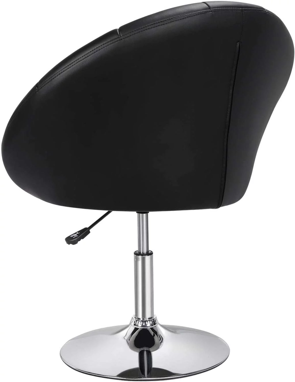 Adjustable Swivel Round Leather Chair with Wheels H933
