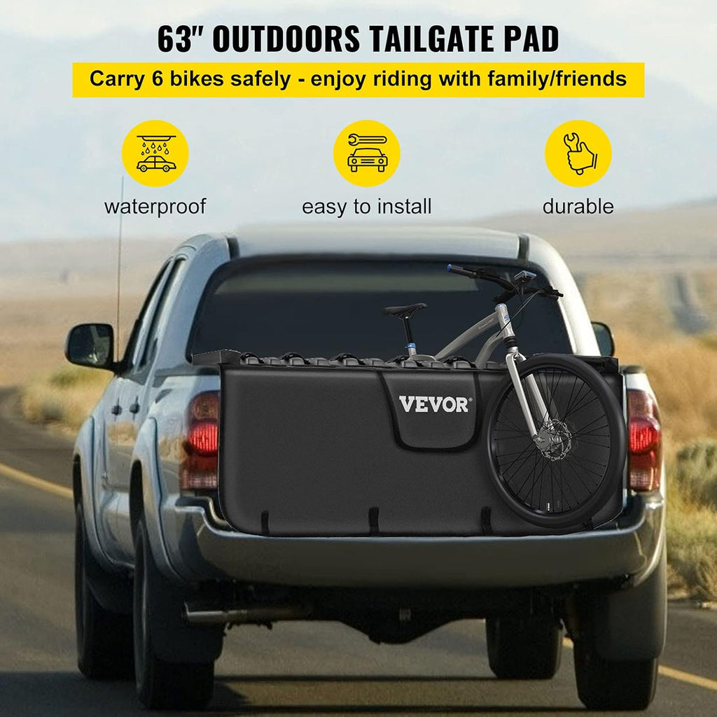 Tailgate Pad for Bikes, 63" Pickup Pad, Pack of 2 L124