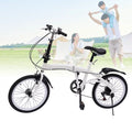 20-inch Folding Bike 7 Speed White X741