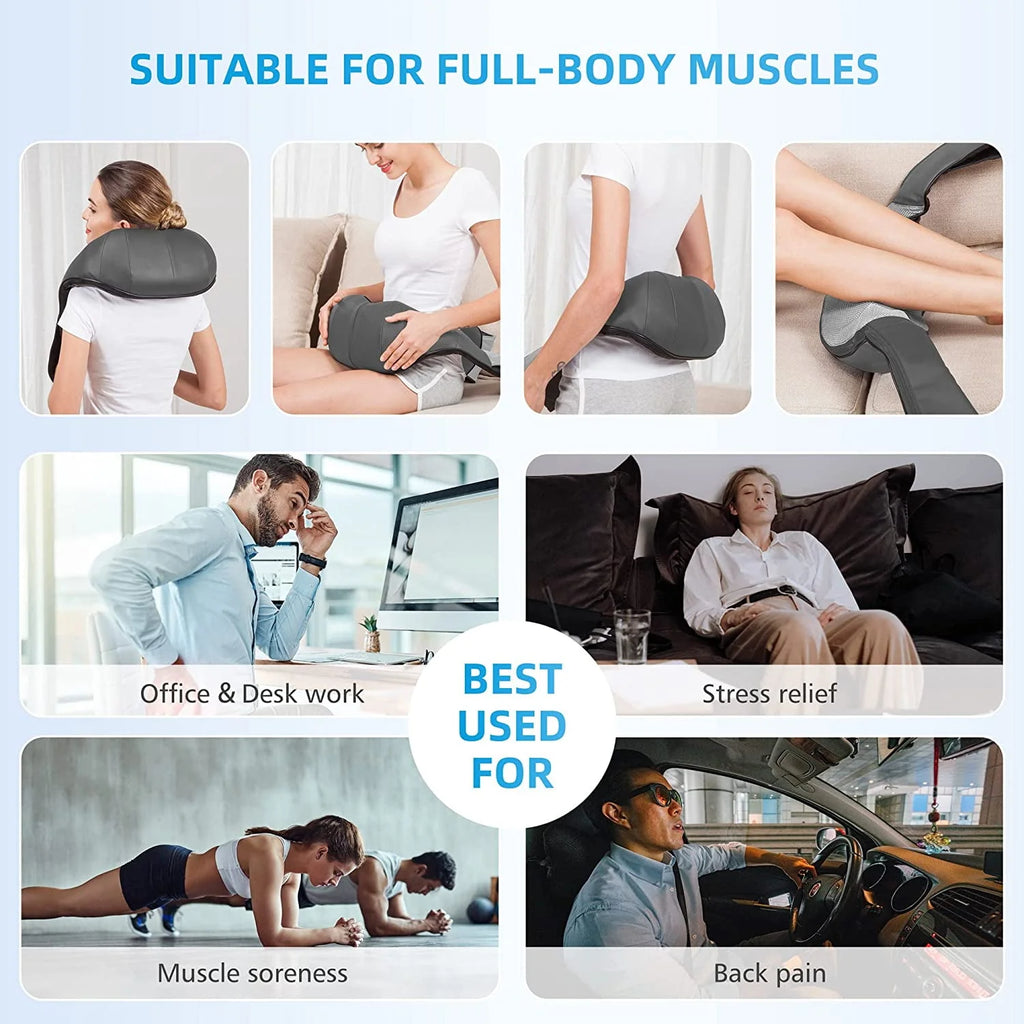 Shiatsu Neck & Shoulder Massager with Heat S118665