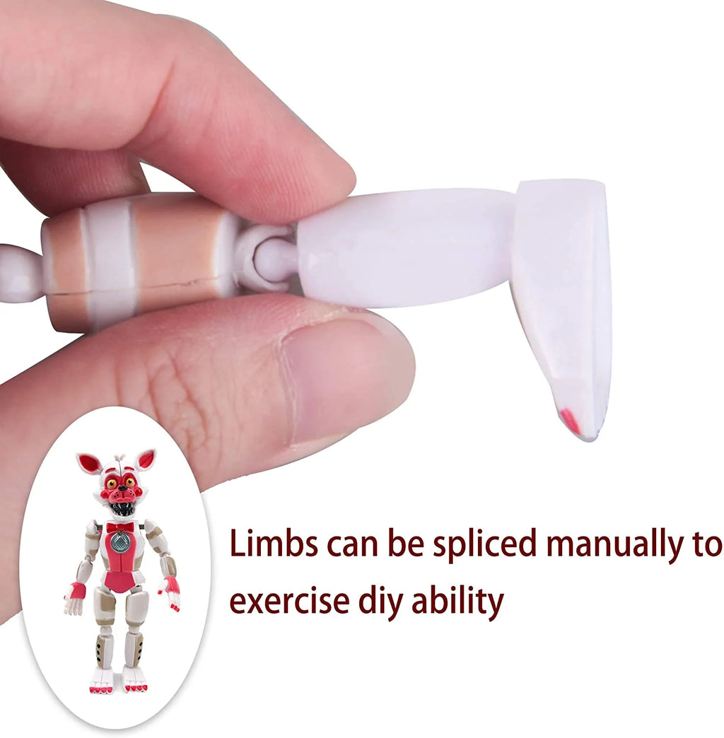 10Pcs Movable Action Figures C1435